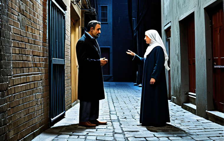 영화  검은 금요일  일본 누아르 명작 소개 - Interrogation Room**

"A dimly lit interrogation room. A fully clothed detective in a modest suit si...