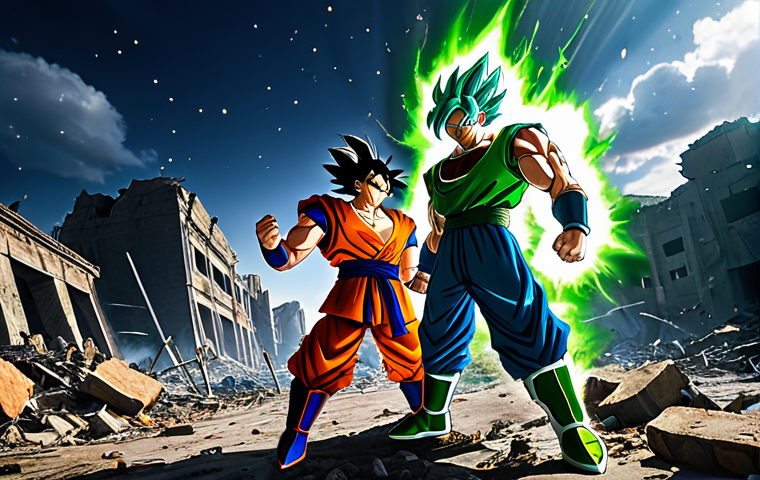 영화  드래곤볼  슈퍼 브로리  일본에서의 인기 - Epic Battle Scene**

"Epic battle scene inspired by Dragon Ball Super: Broly, featuring Goku and Bro...